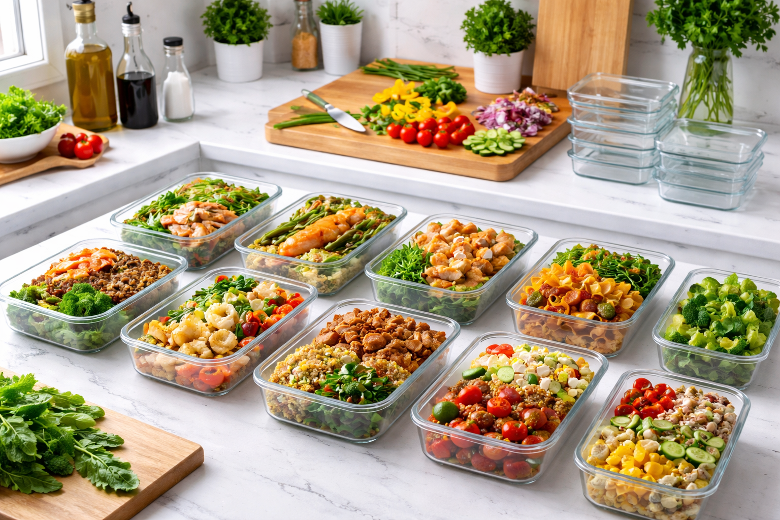 Meal Prep Vorbereitung