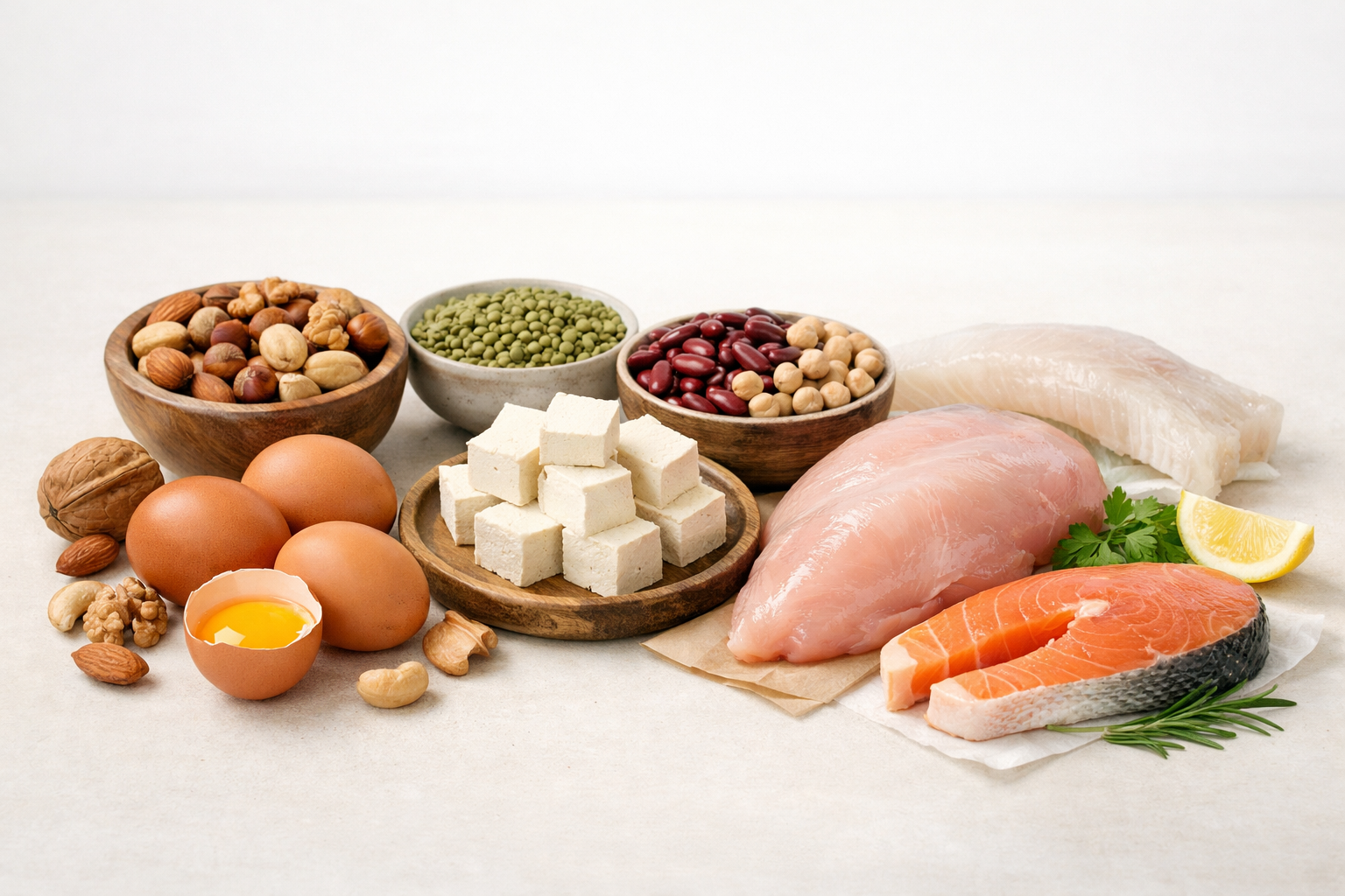 Natürliche Proteinquellen